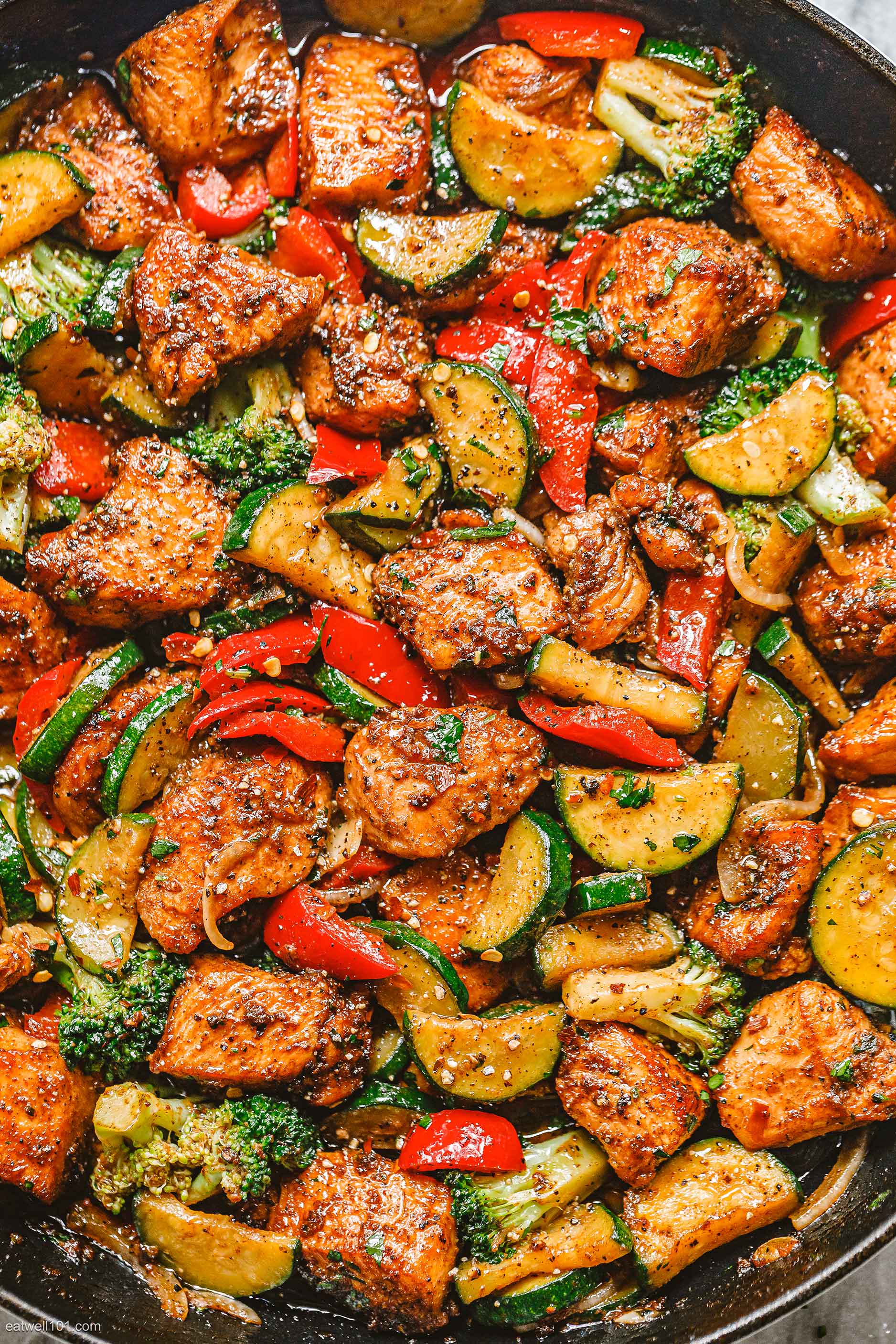 One Pot Chicken Vegetables Recipe – Healthy Chicken Recipe — Eatwell101