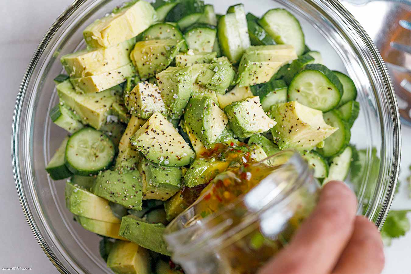 Best Cucumber Avocado Salad Recipe
