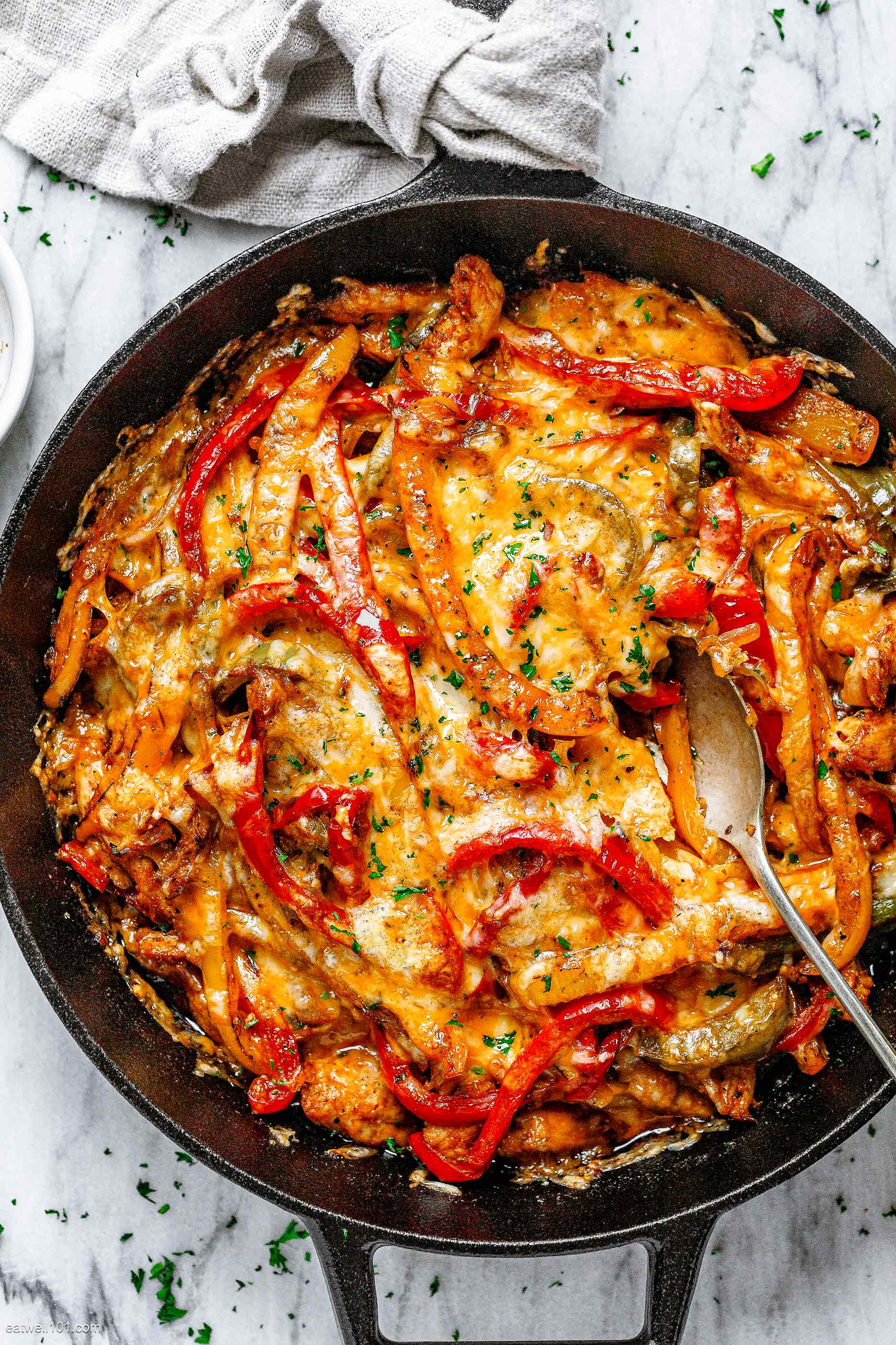 Cheesy Fajita Chicken Bake 4