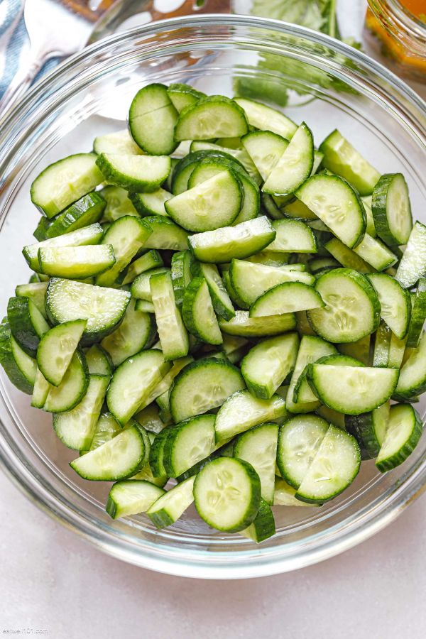 Cucumber Avocado Salad