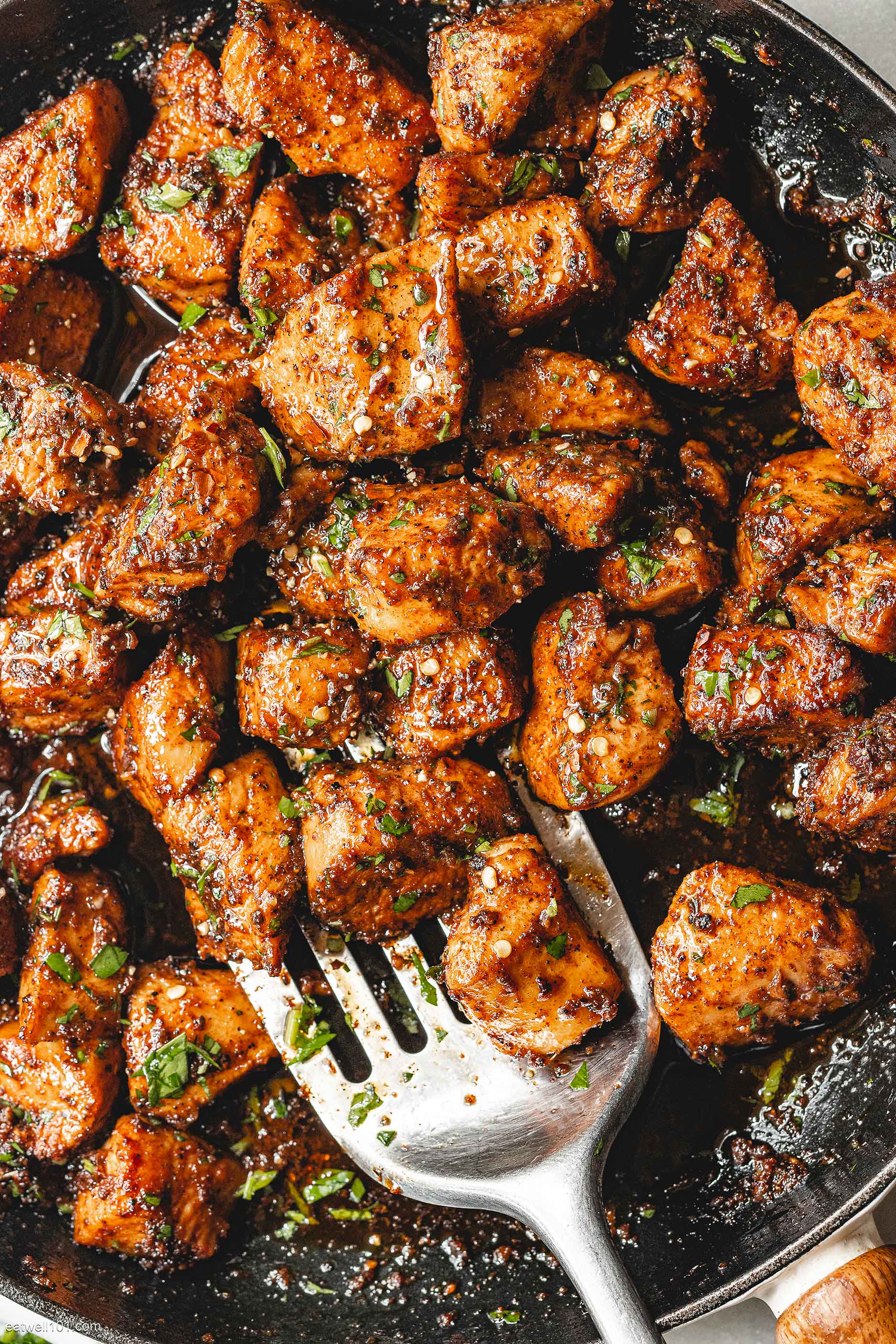 Garlic Butter Chicken Bites recipe