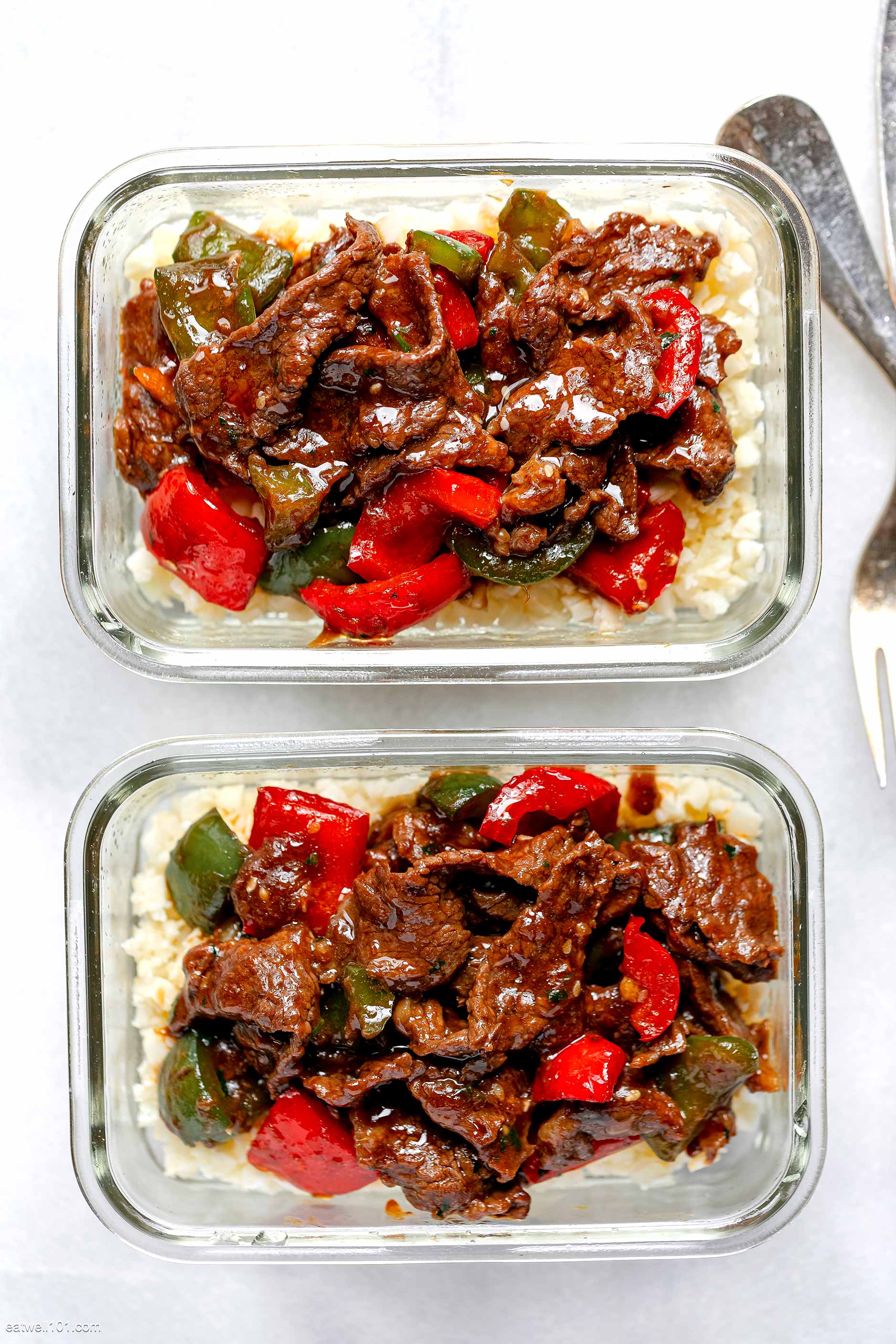 Healthy Meal Prep Pepper Steak Recipe 1