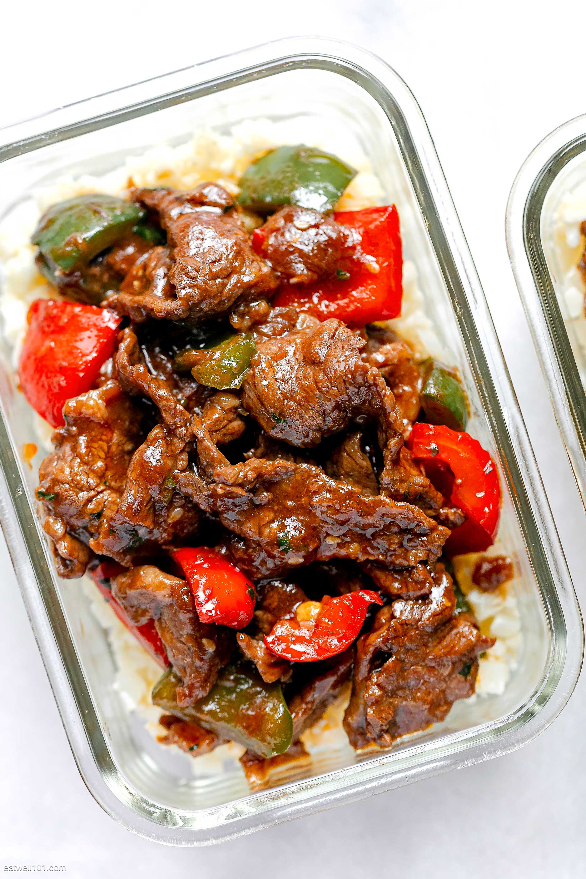 Healthy Meal Prep Pepper Steak Recipe