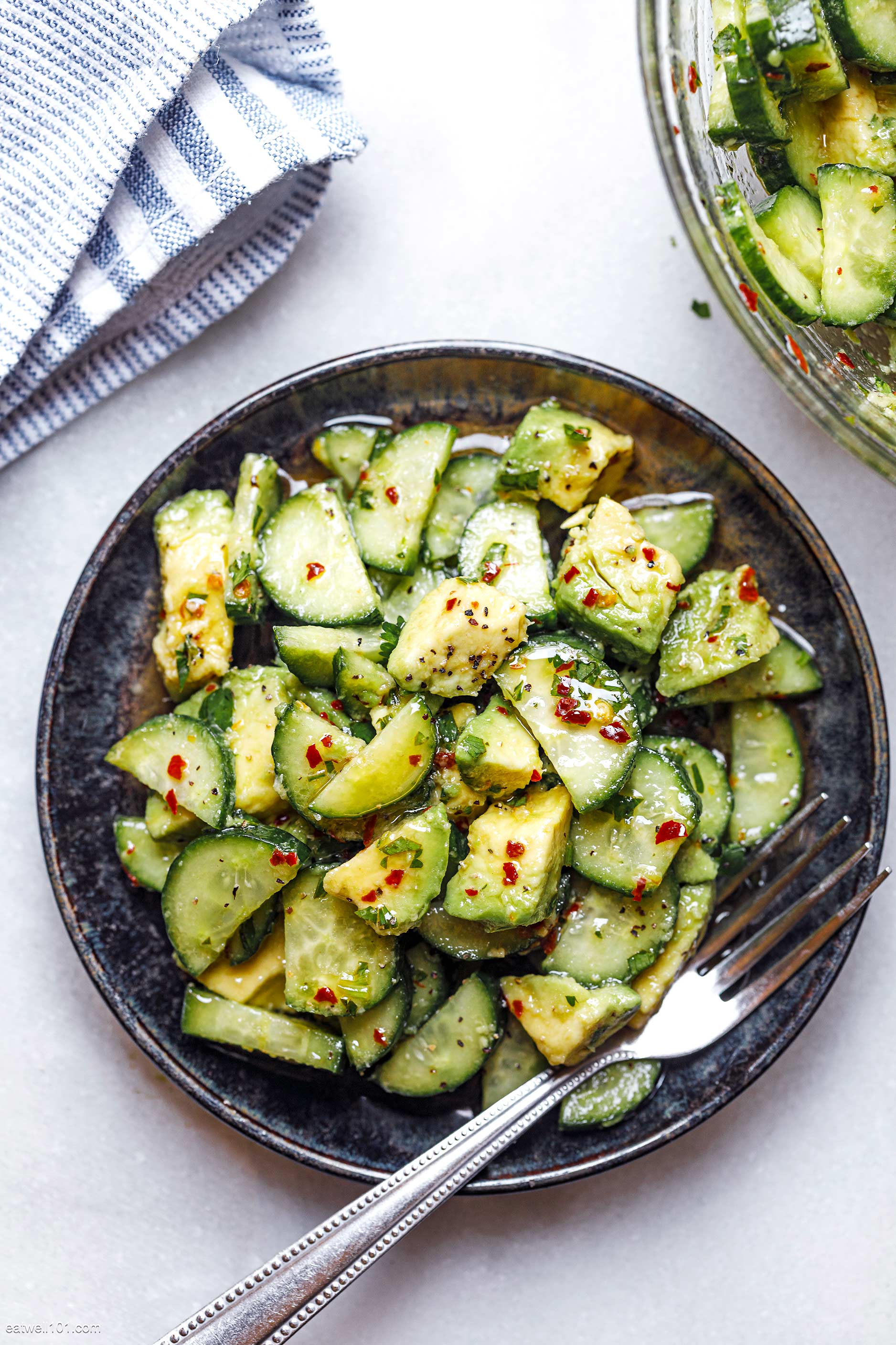 Quick Cucumber Avocado Salad Recipe 1