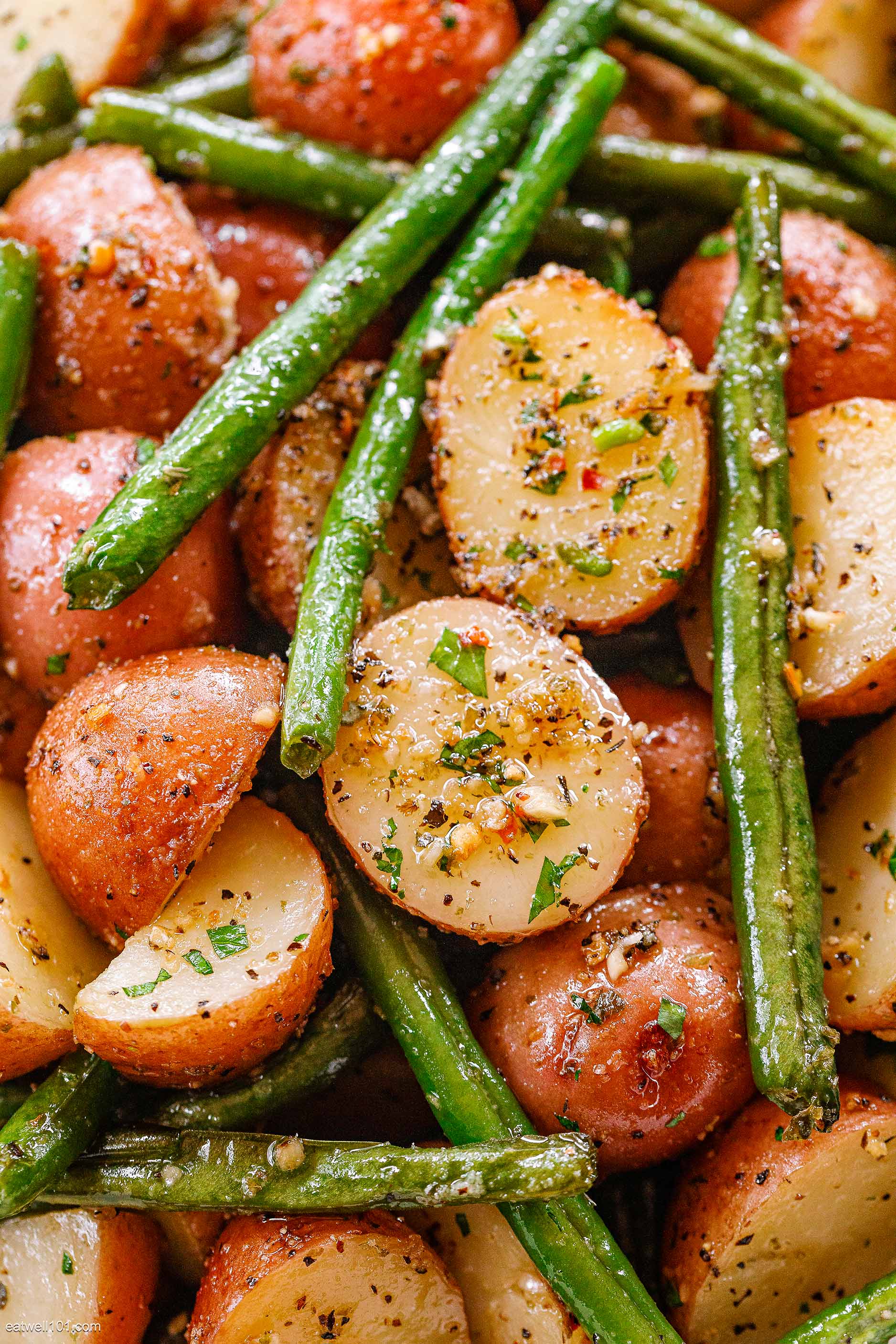 Roasted Garlic Potatoes and Green Beans Recipe 5