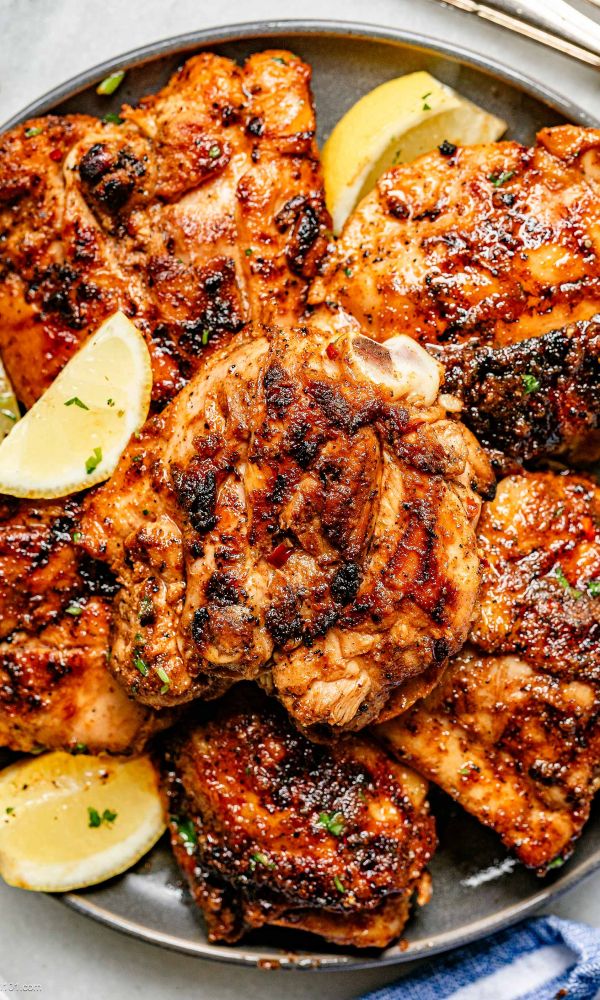 The Ultimate Grilled Chicken Thighs