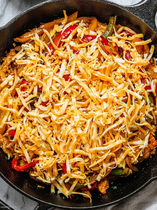 Cheesy Fajita Chicken Bake