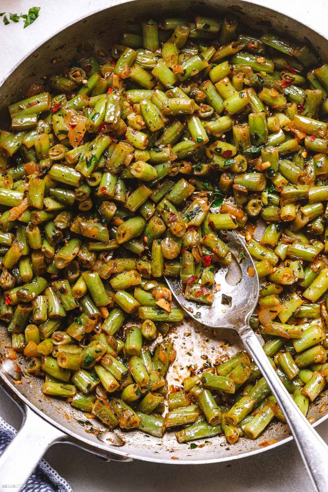 Garlic Green Beans