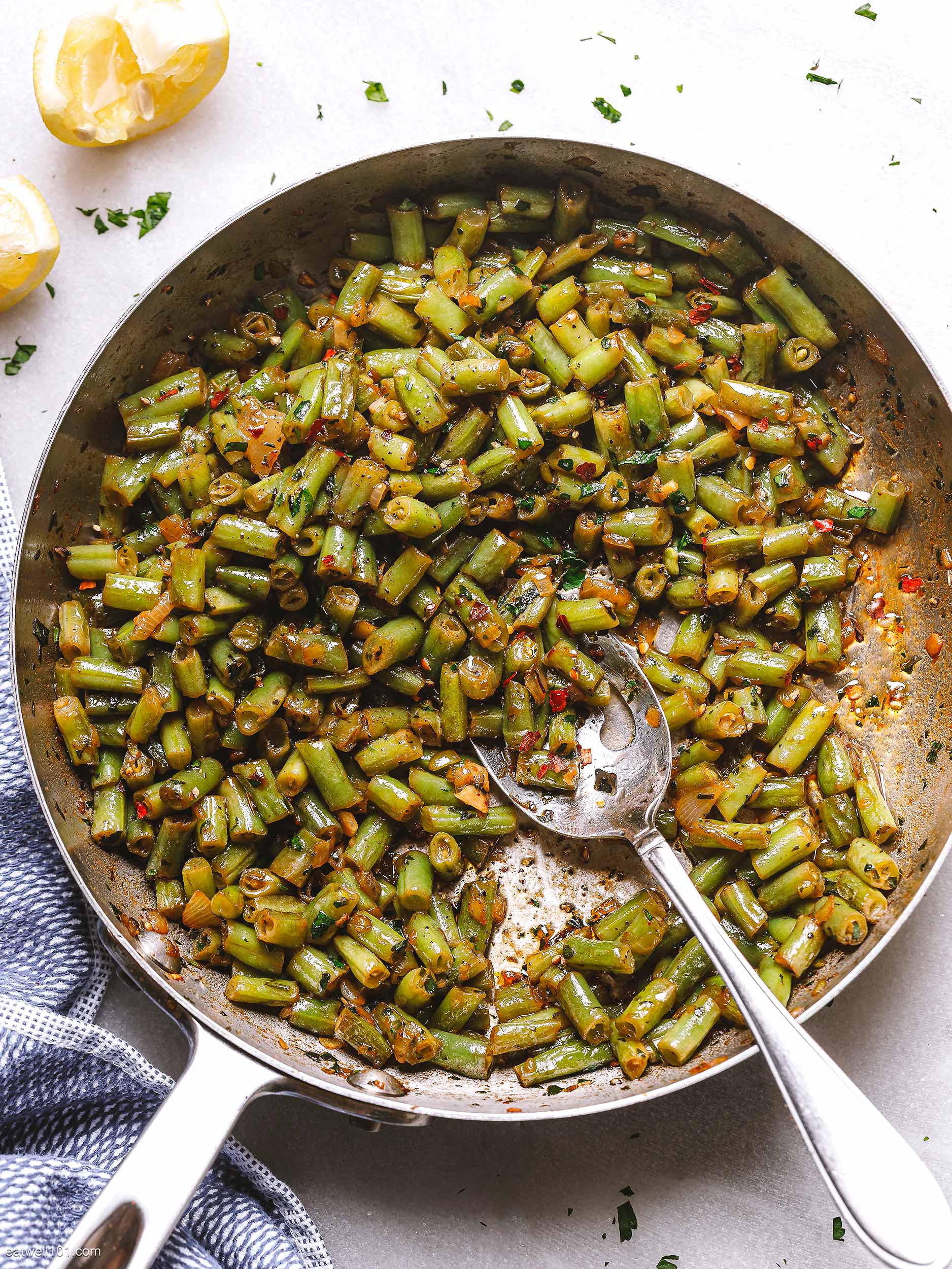 Garlic Green Beans recipe