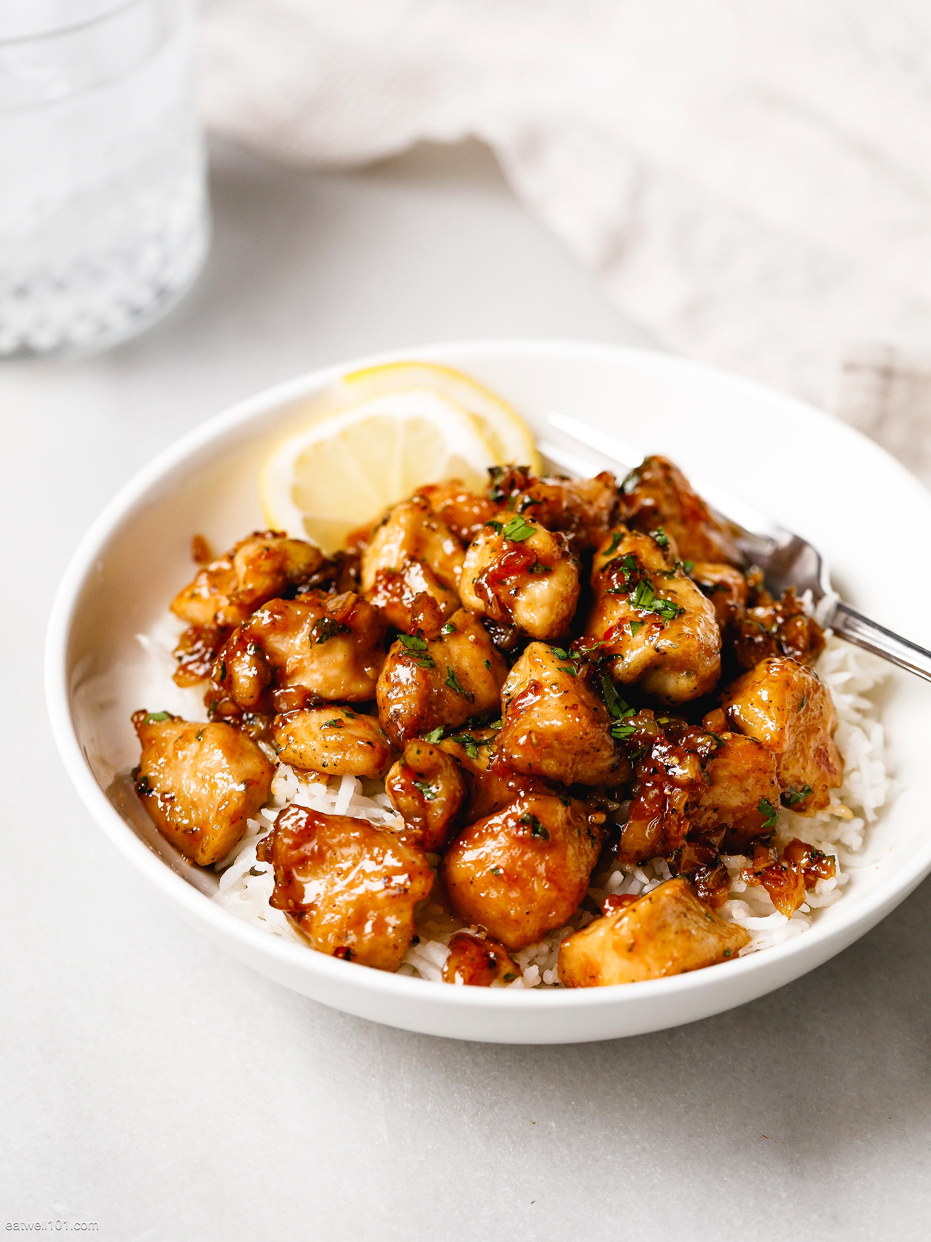 Honey Garlic Chicken Bites 1