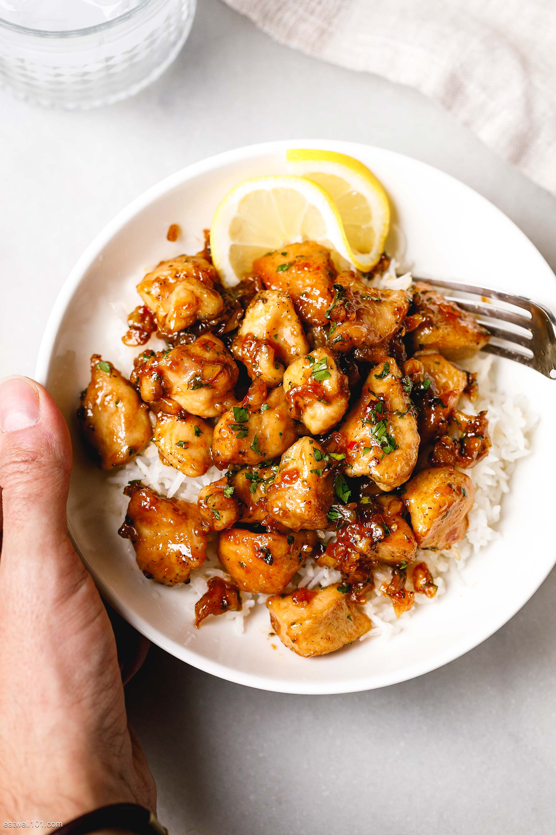 Honey Garlic Chicken Bites recipe 1