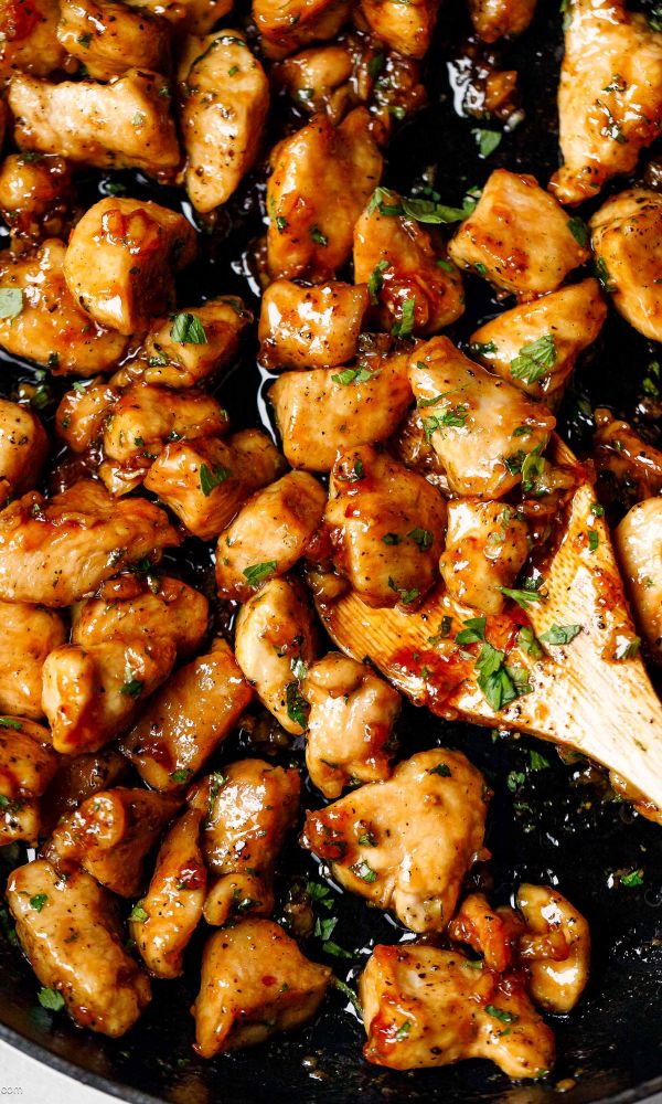 Honey Garlic Chicken Bites