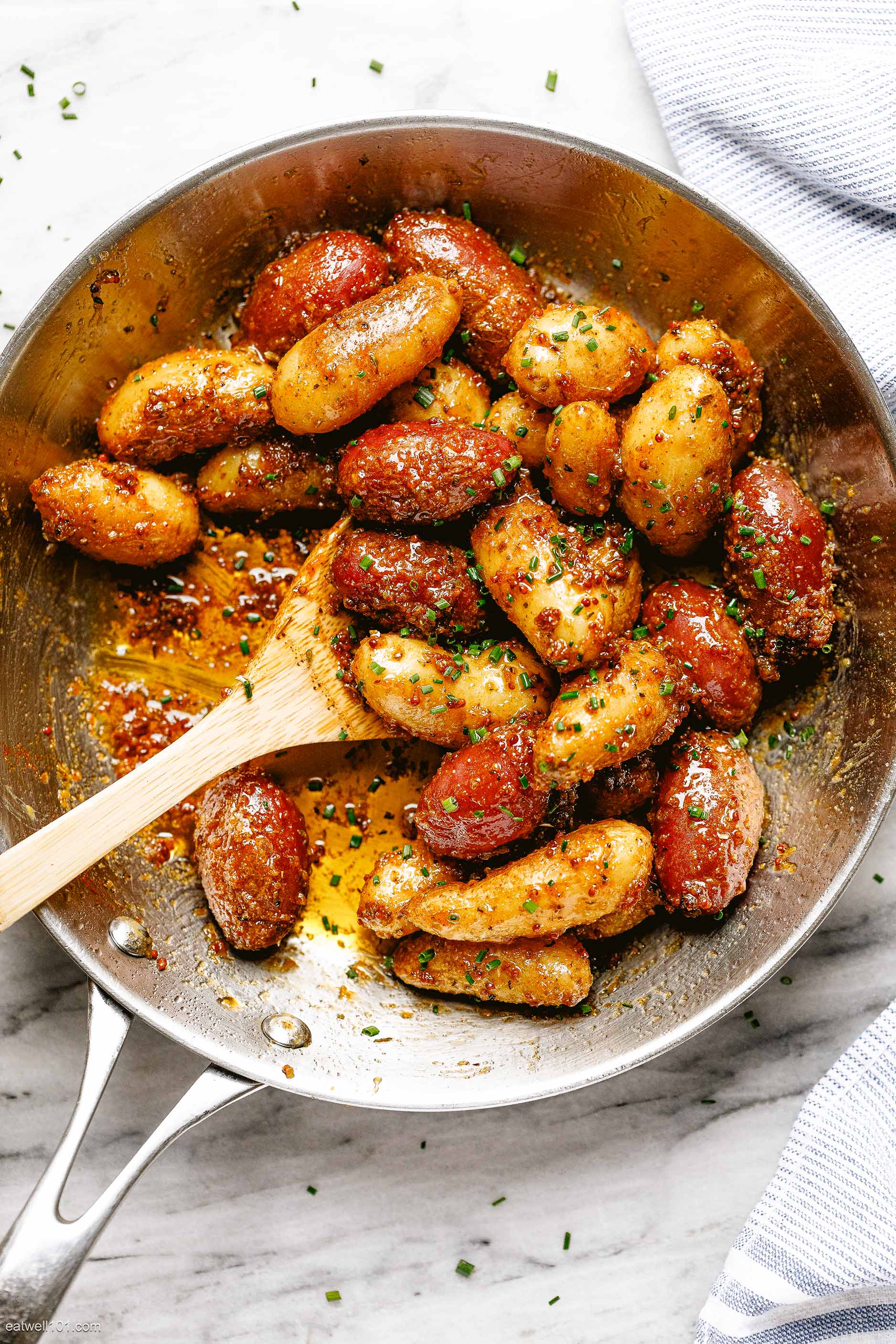 Honey Mustard Potatoes Skillet recipe 4