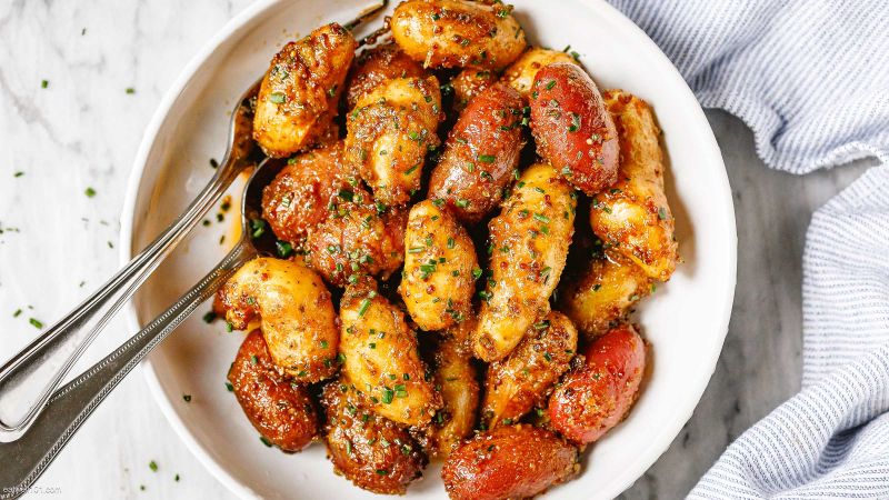 Honey Mustard Potatoes