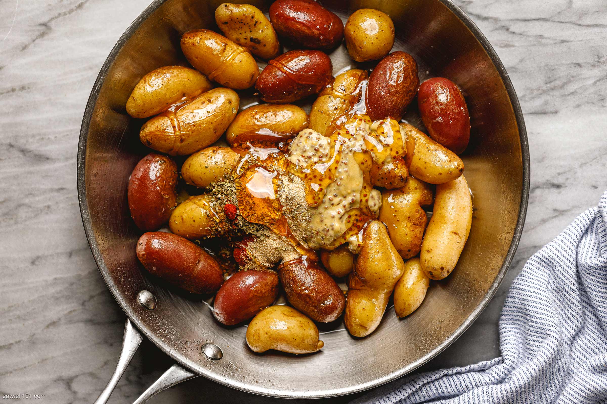 Honey Mustard Potatoes