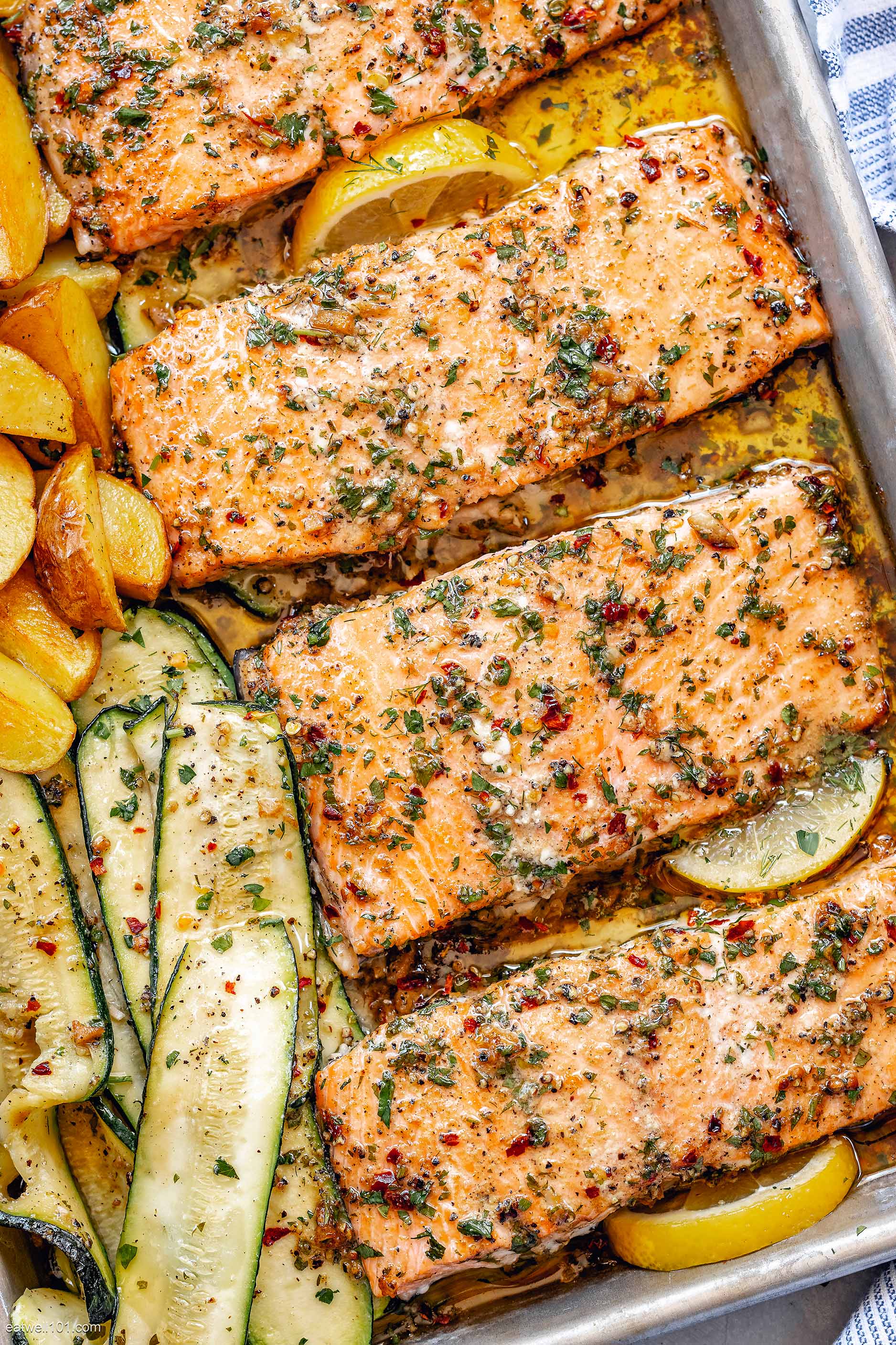 Everything Salmon Sheet Pan Dinner Recipe