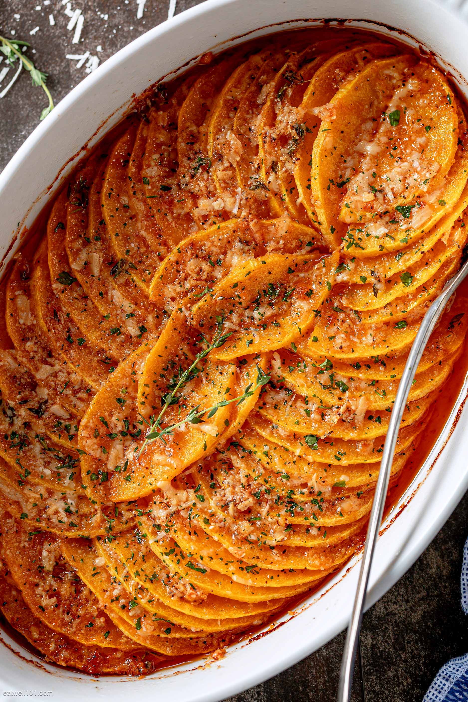 baked butternut squash recipe