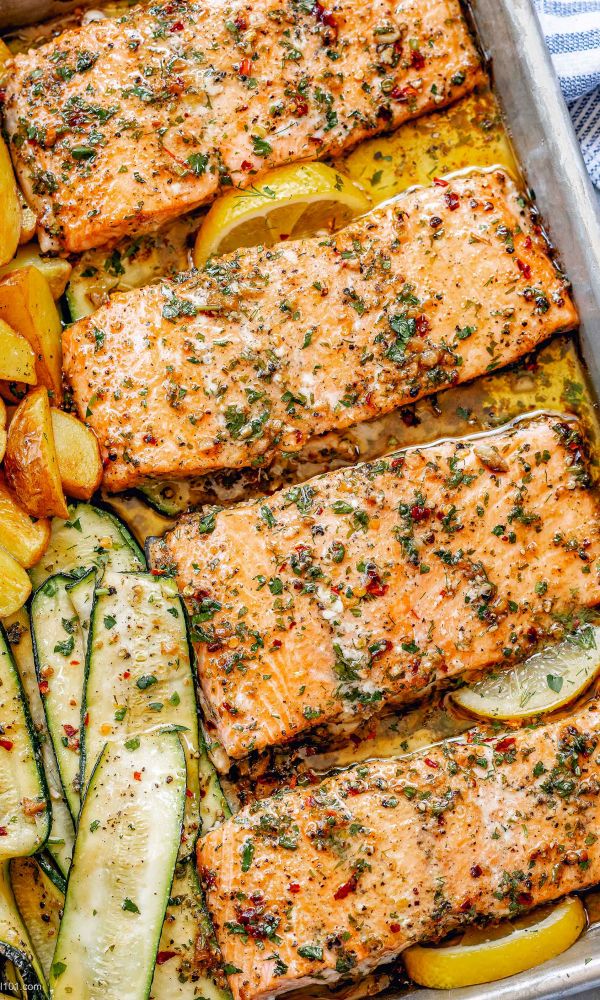 Salmon Sheet Pan Dinner