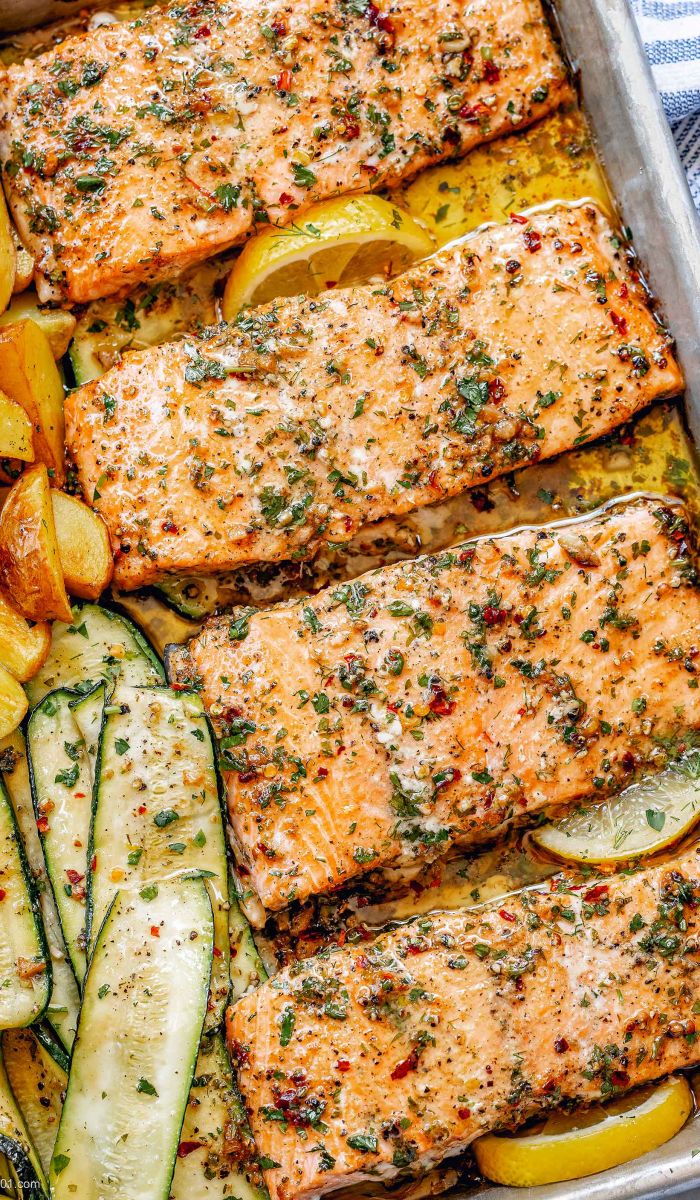 Salmon Sheet Pan Dinner