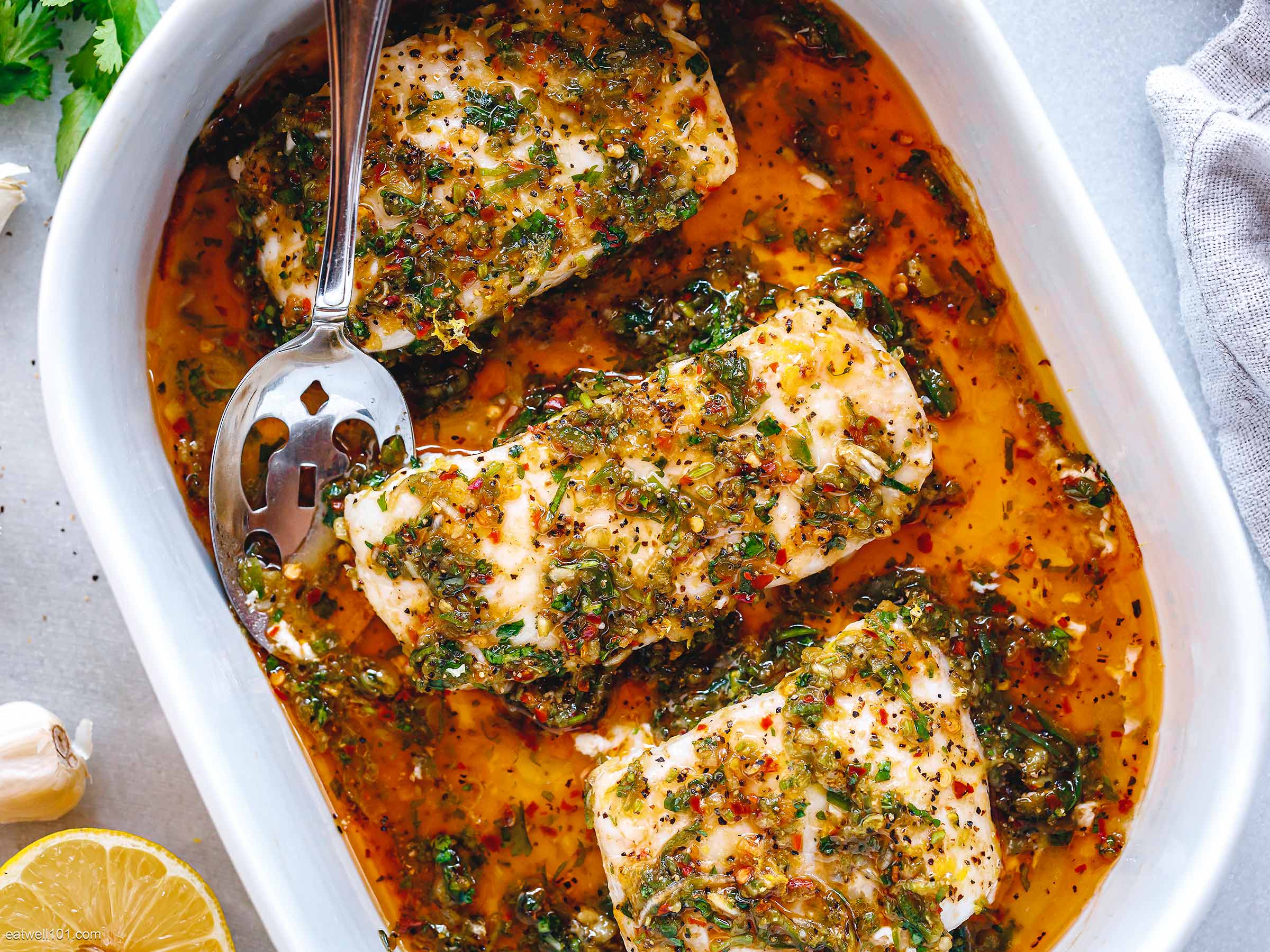 Flaky Oven-Baked Cod Fish