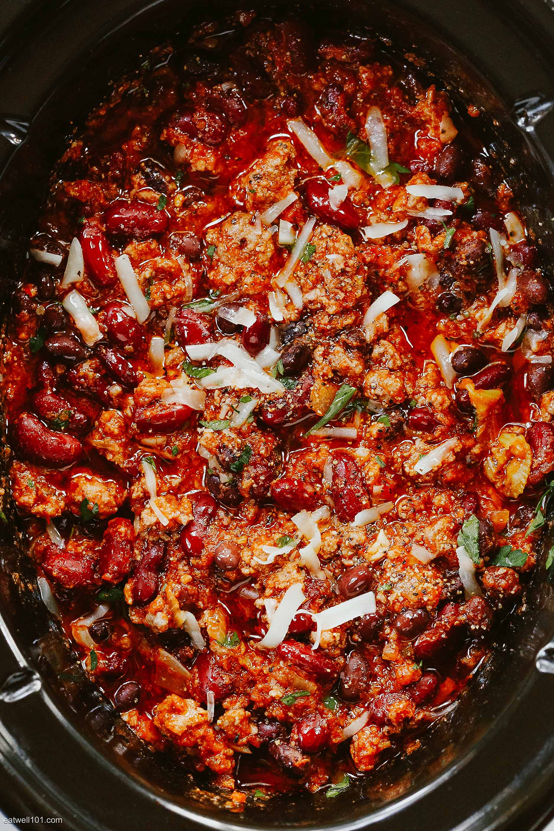 easy slow cooker chili recipe