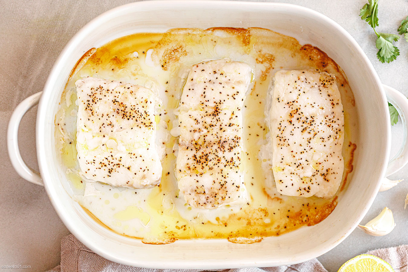 how to bake cod fish