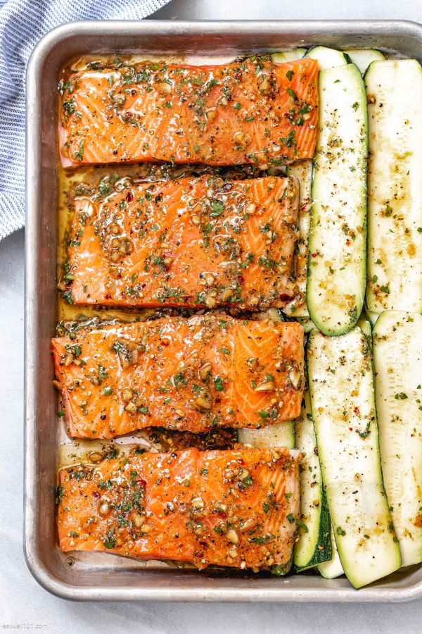 Salmon Sheet Pan Dinner