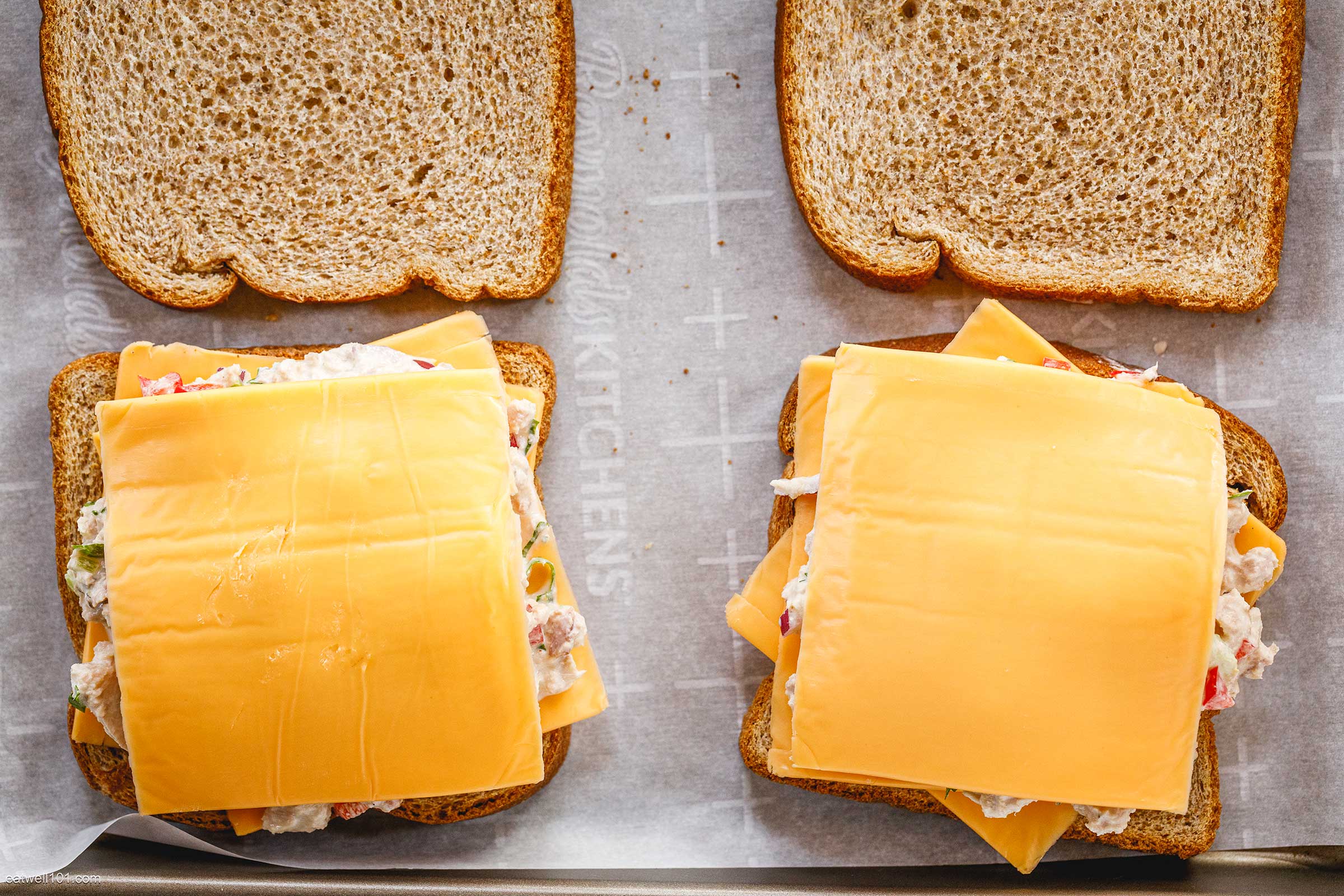 tuna melt sandwich