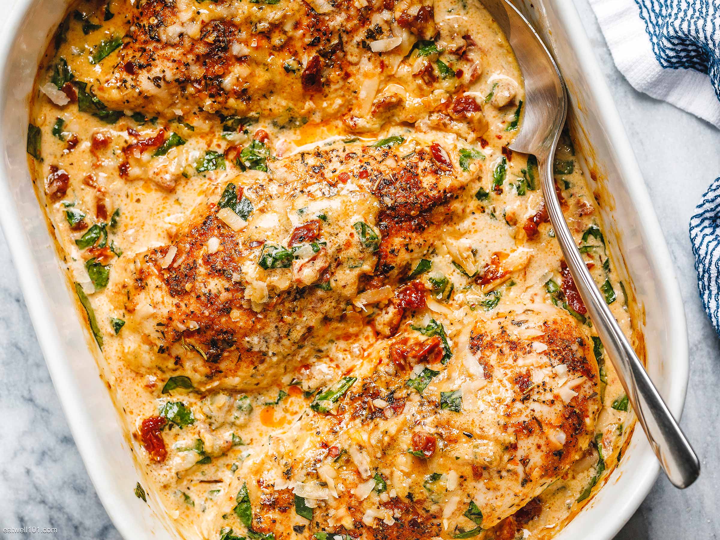 Creamy Baked Chicken Breasts