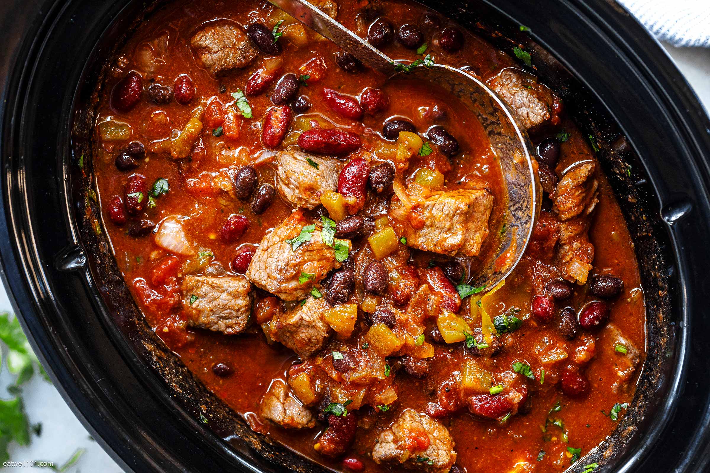 Slow Cooker Beef Chili