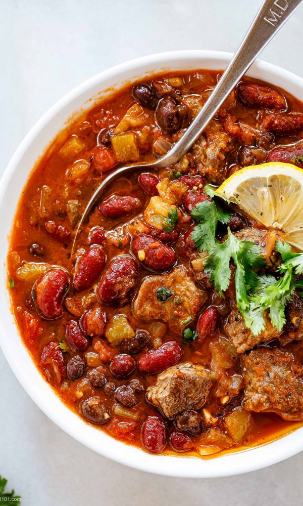 Slow Cooker Beef Chili
