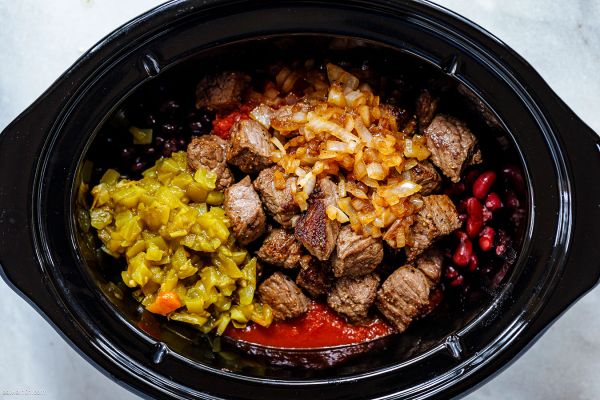 Slow Cooker Beef Chili