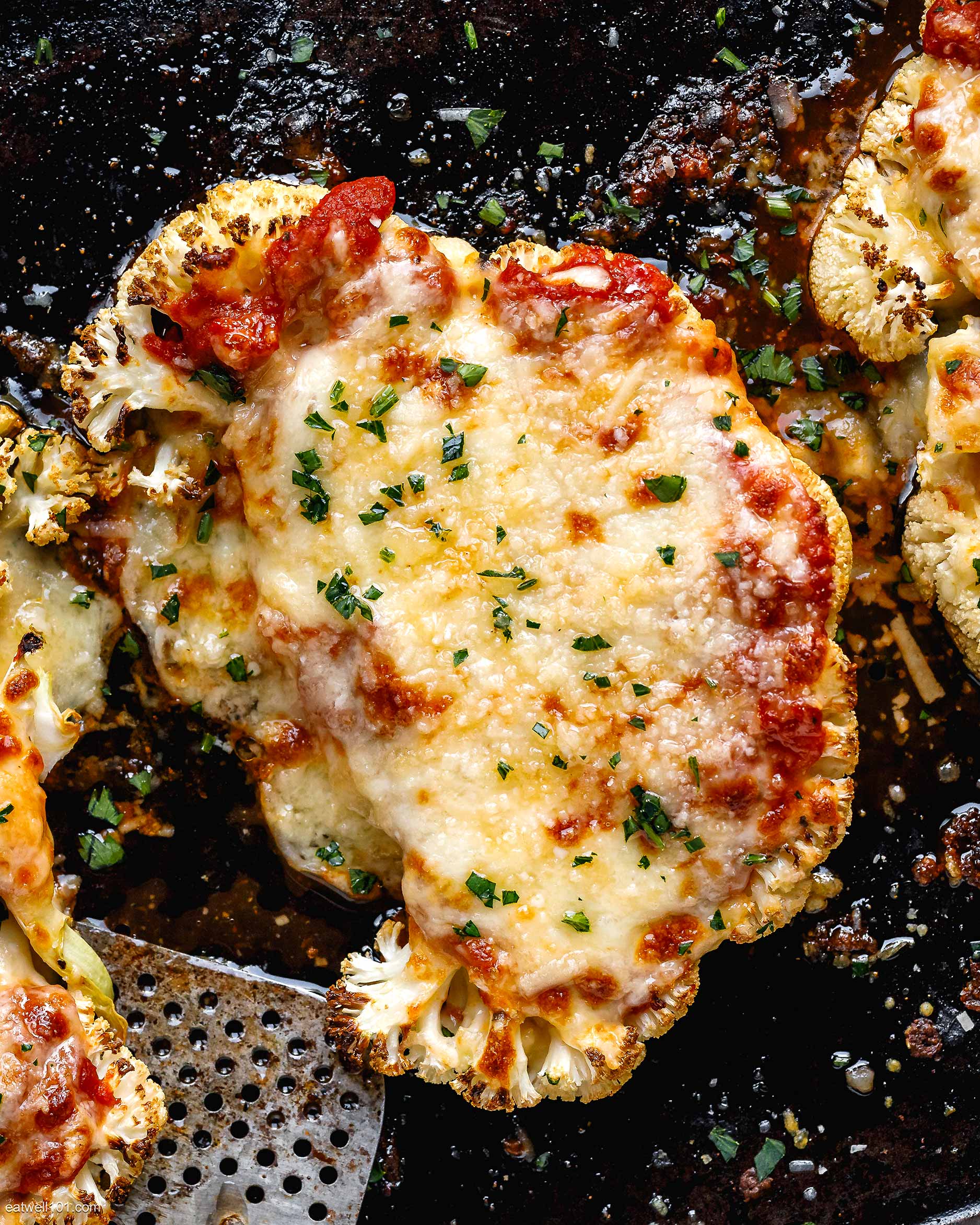 Roasted cauliflower parmesan recipe best cauliflower parmesan recipe