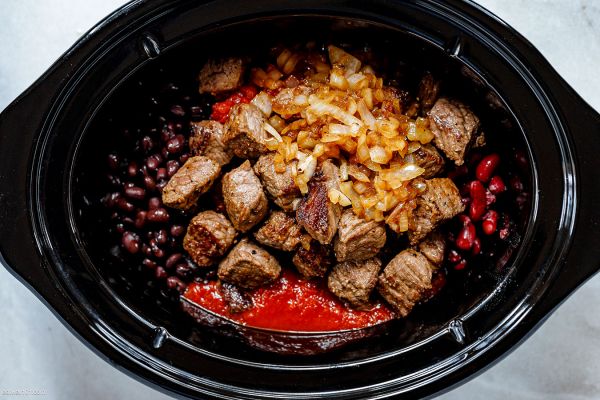 Slow Cooker Beef Chili