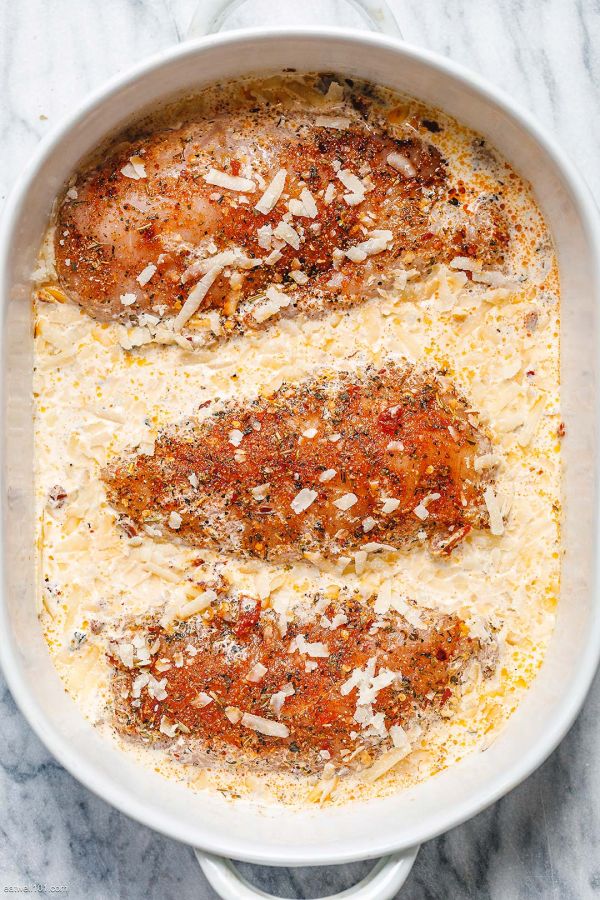 Creamy Baked Chicken Breasts