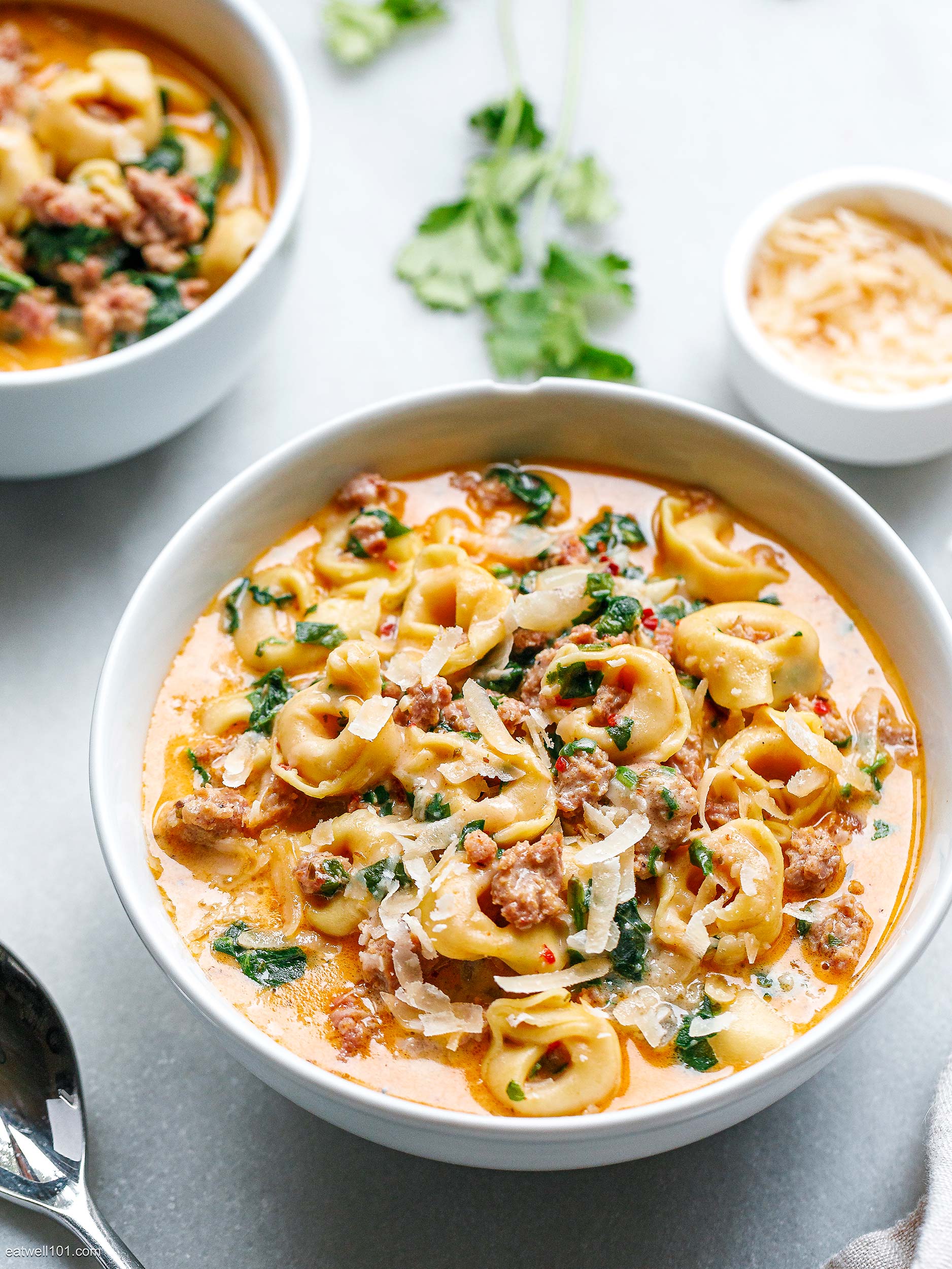 how to make sausage pasta soup