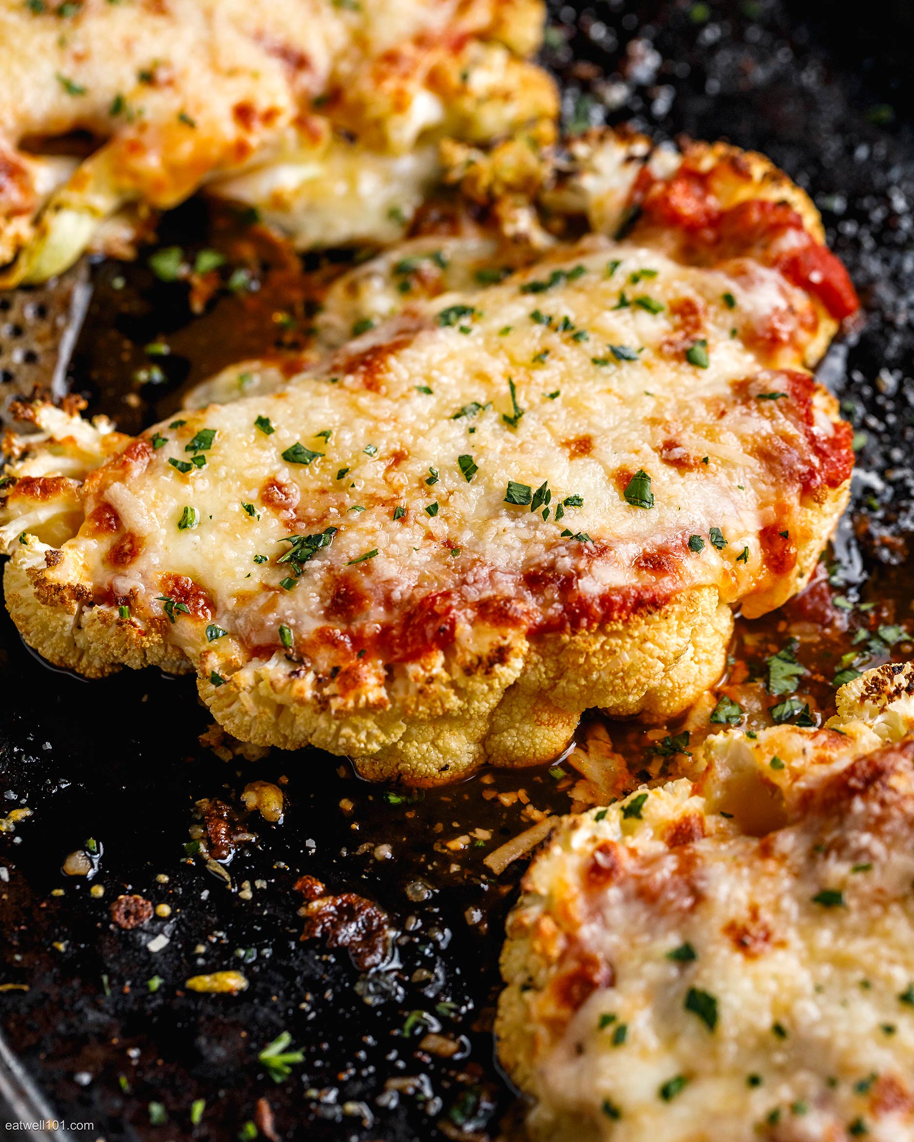 keto cauliflower parmesan