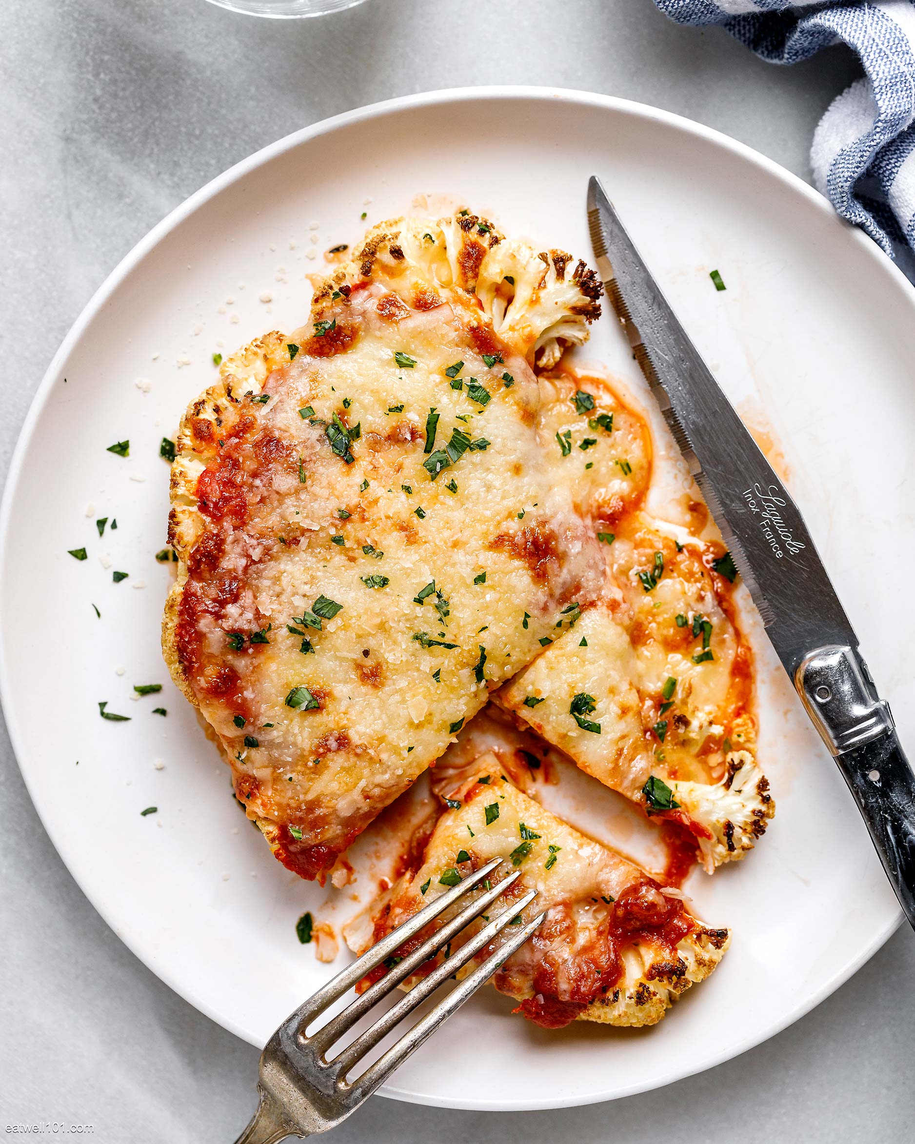 roasted Cauliflower Parmesan Recipe