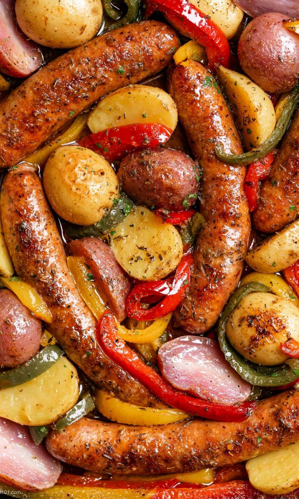 Sausage & Potato Sheet Pan Dinner