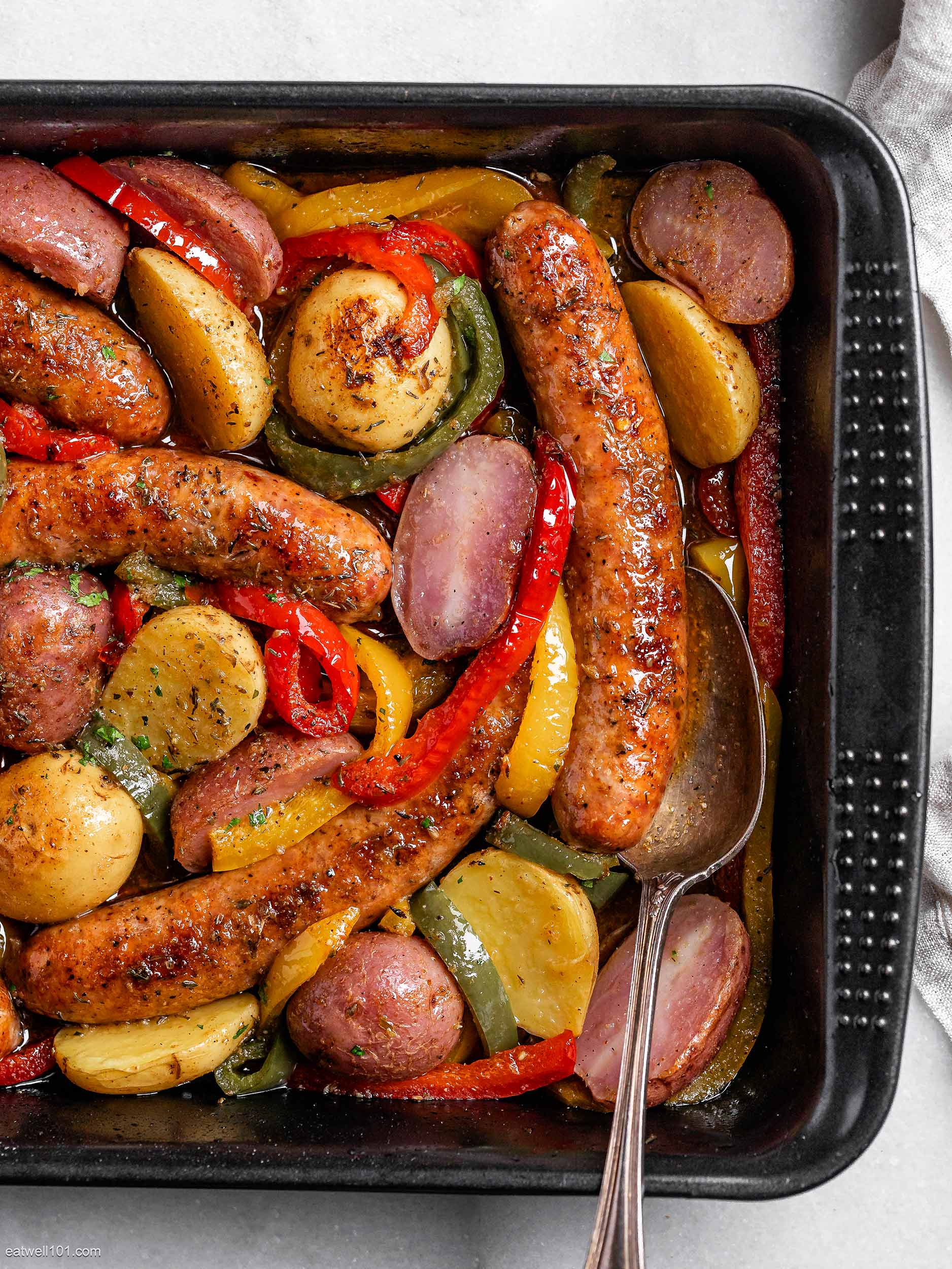 sheet pan sausage and veggies recipe