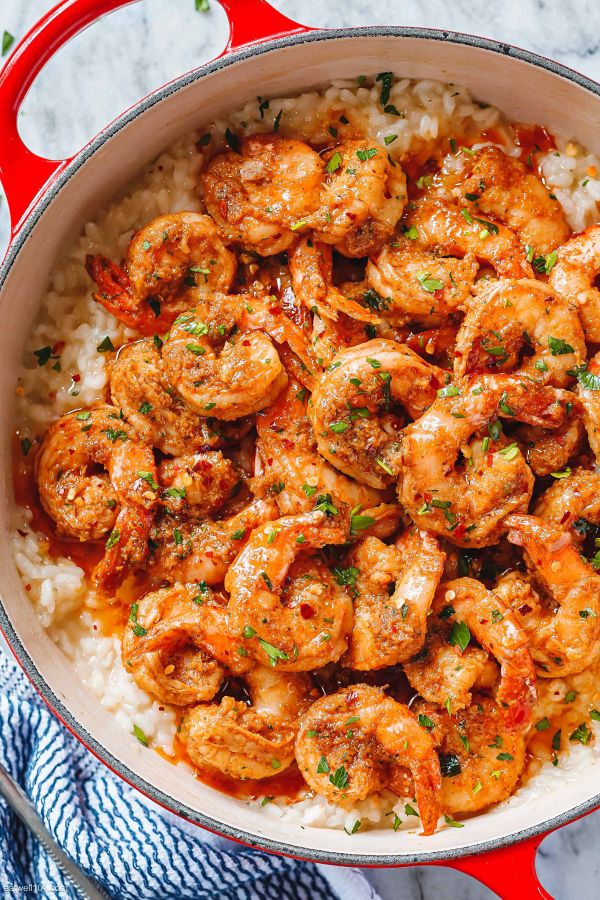 Cajun Shrimp Risotto