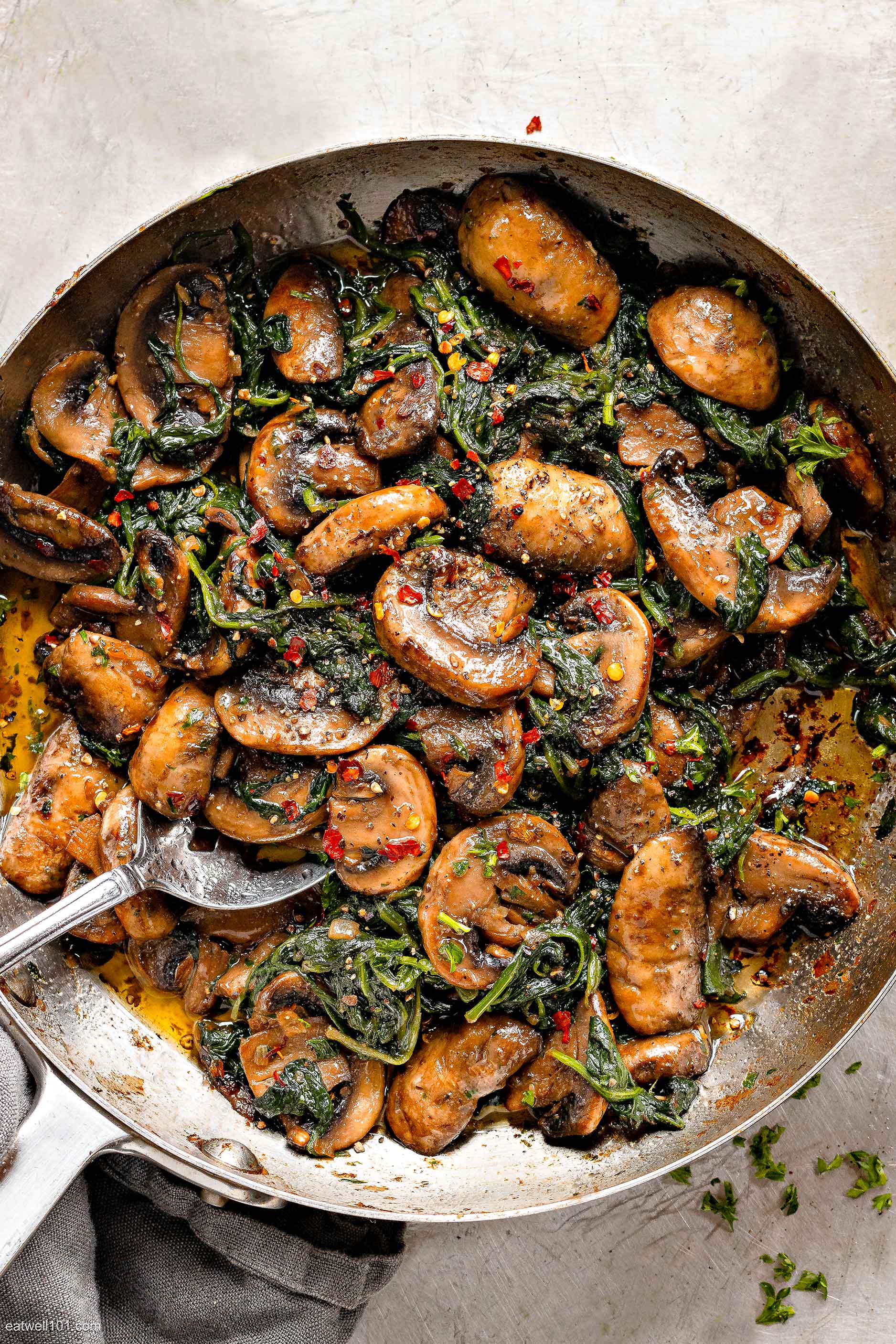 Garlic Mushrooms Recipe