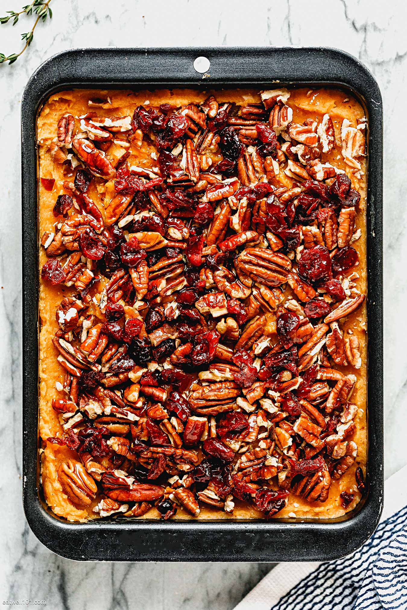 Sweet Potato Casserole topping