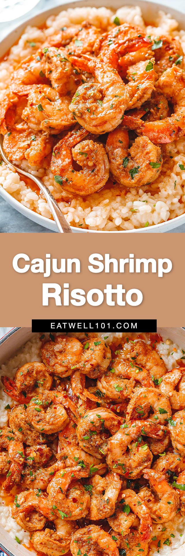 Cajun Shrimp Risotto - #cajun #risotto #shrimp #recipe #eatwell101 - Our easy Cajun shrimp risotto recipe is so rich and flavorful you’ll want to find any excuse to make it again and again! CLICK HERE to get The recipe