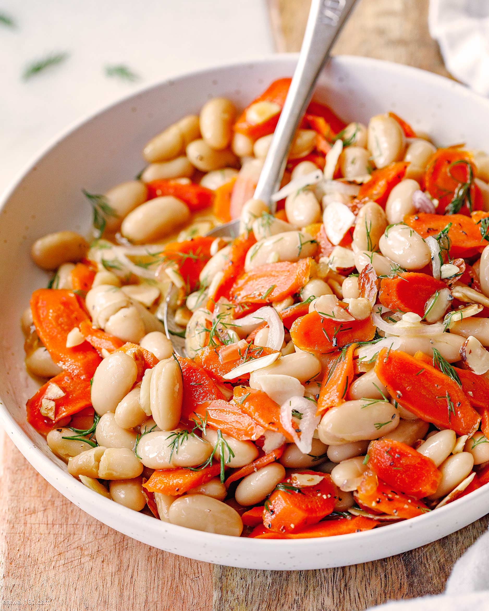 cannellini beans carrot salad