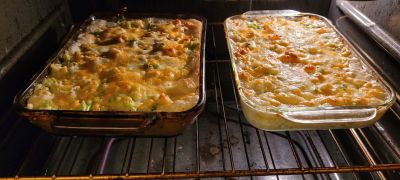 Creamy Chicken and Cauliflower Casserole