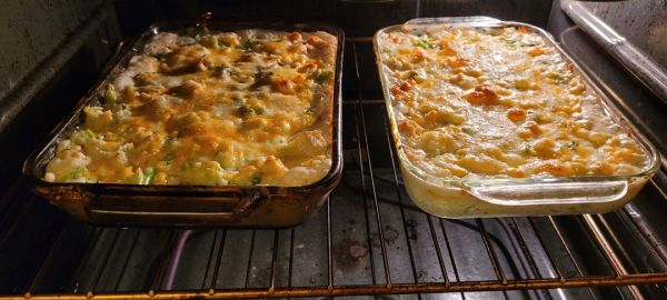 Creamy Chicken and Cauliflower Casserole