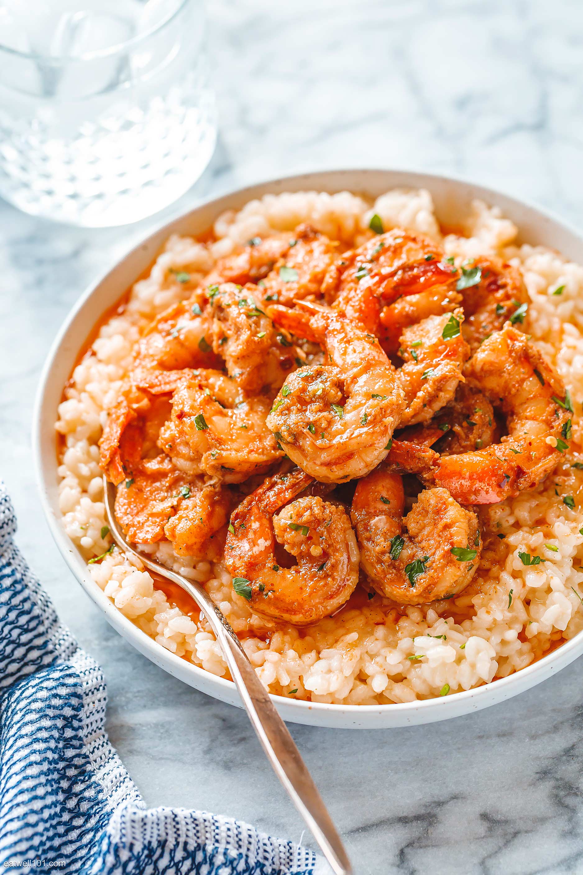 creamy shrimp risotto recipe