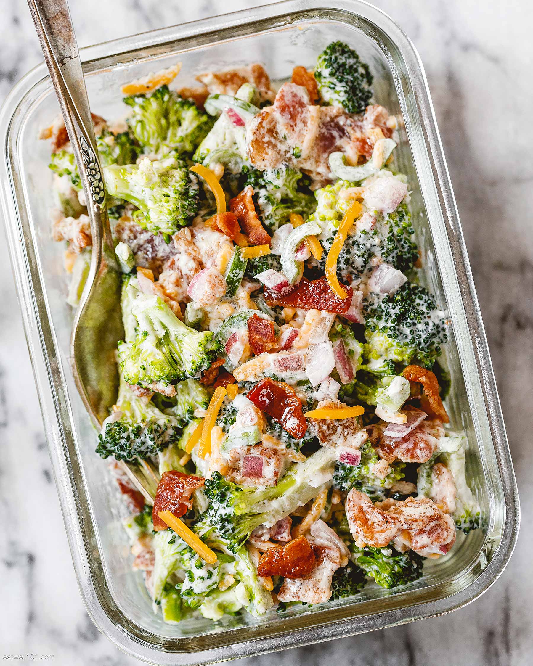 Meal Prep Broccoli Salad Recipe with Bacon – Meal Prep Salad Recipe —  Eatwell101