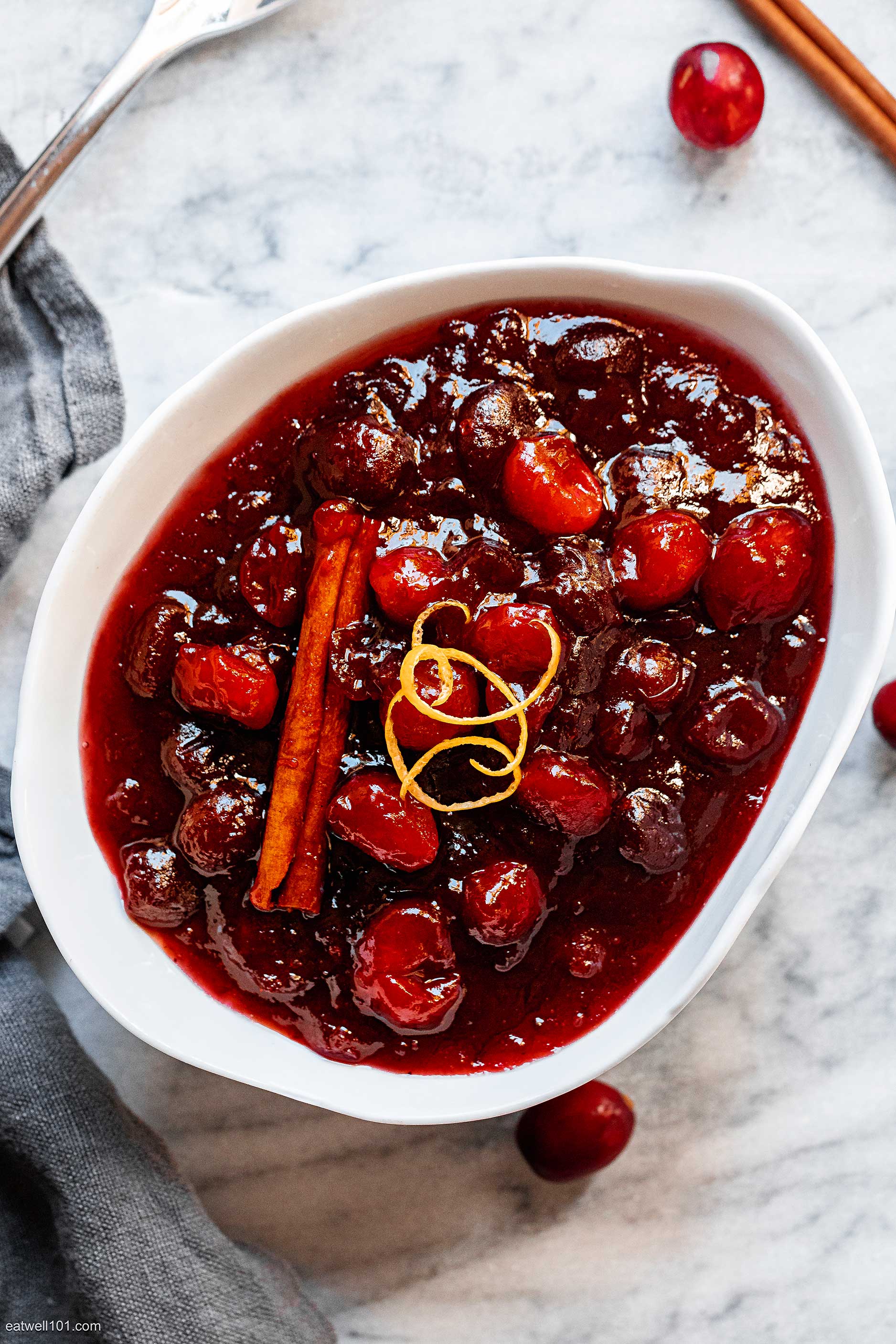 old fashioned cranberry sauce